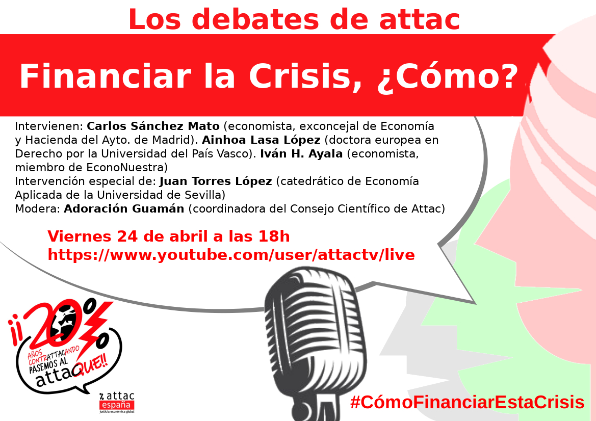 Los debates de Attac: ¿Cómo vamos a financiar esta crisis?