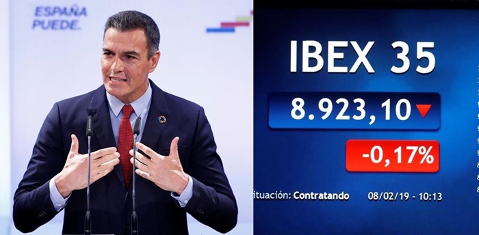 Pedro Sánchez y las empresas del IBEX