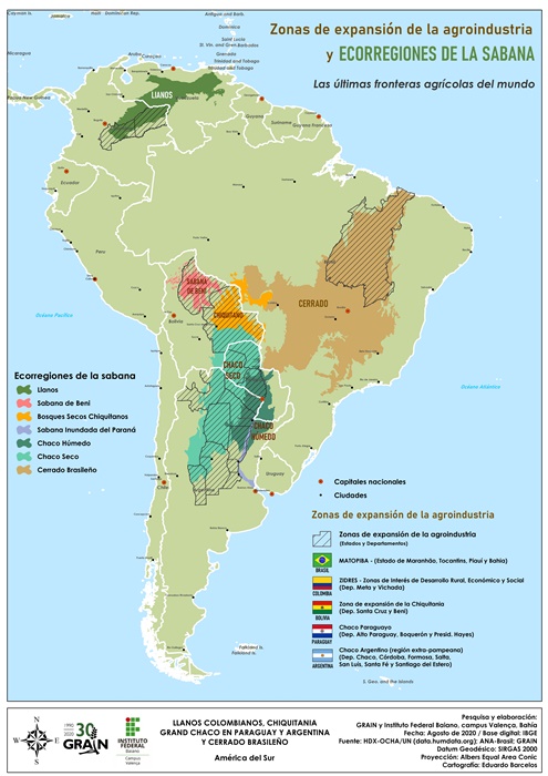 Cercas digitales: cercamiento financiero de las tierras agrícolas en América del Sur