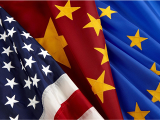 Europa, Estados Unidos y China