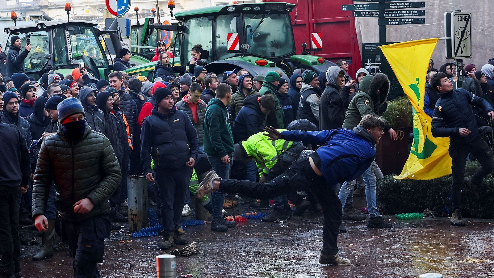 Protesta agricultores europeos