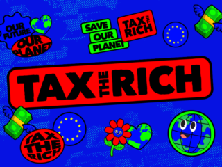 ¡Que tributen los ricos! Tax the Rich!